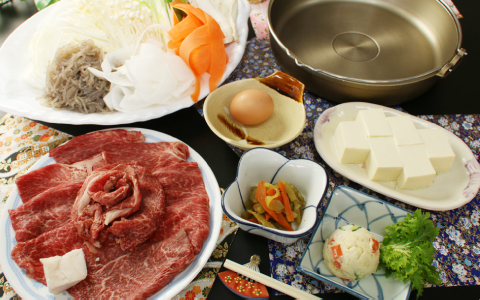 但馬牛すき焼き鍋1